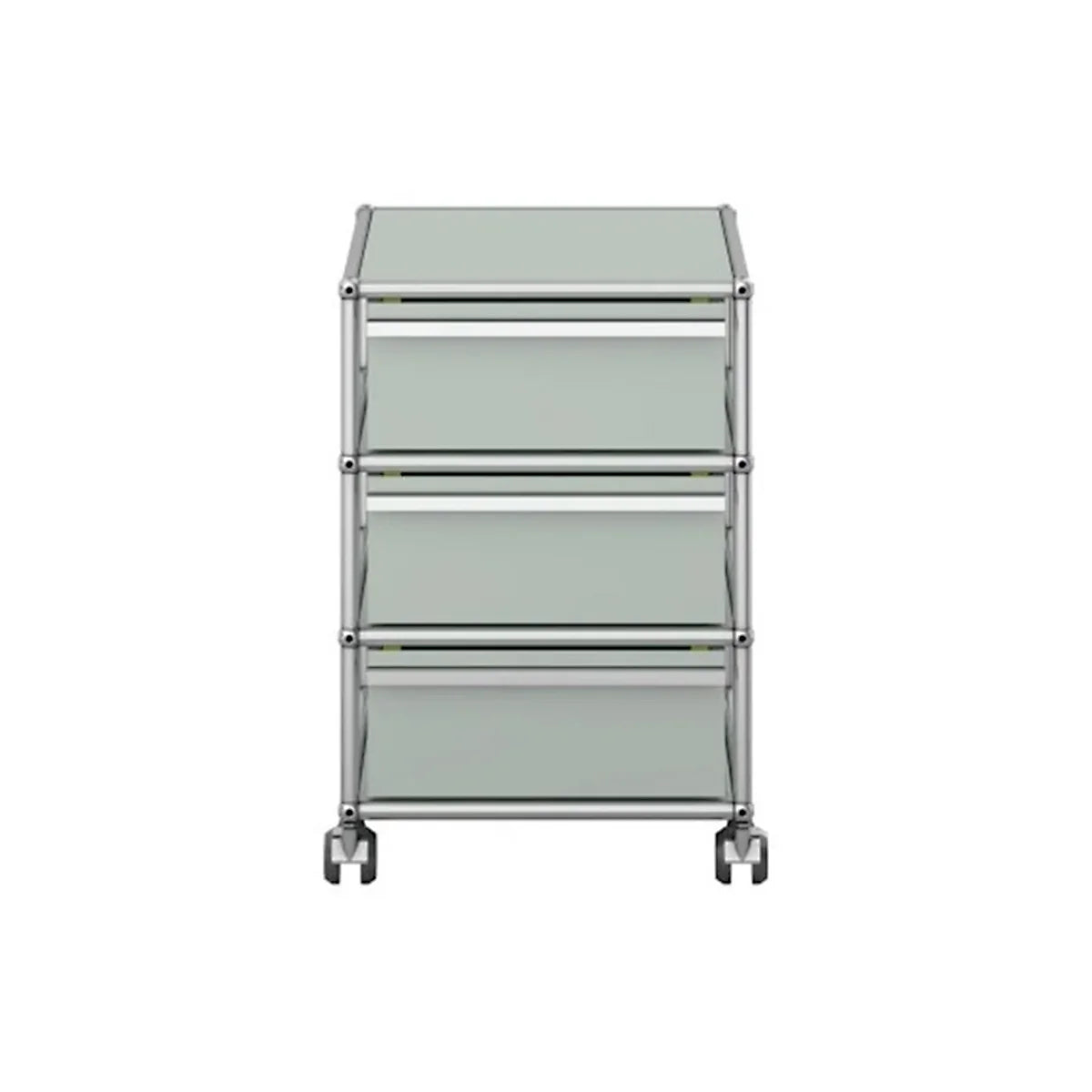 USM Haller Rollcontainer Studioaufnahme lichtgrau für Hotels und Büros