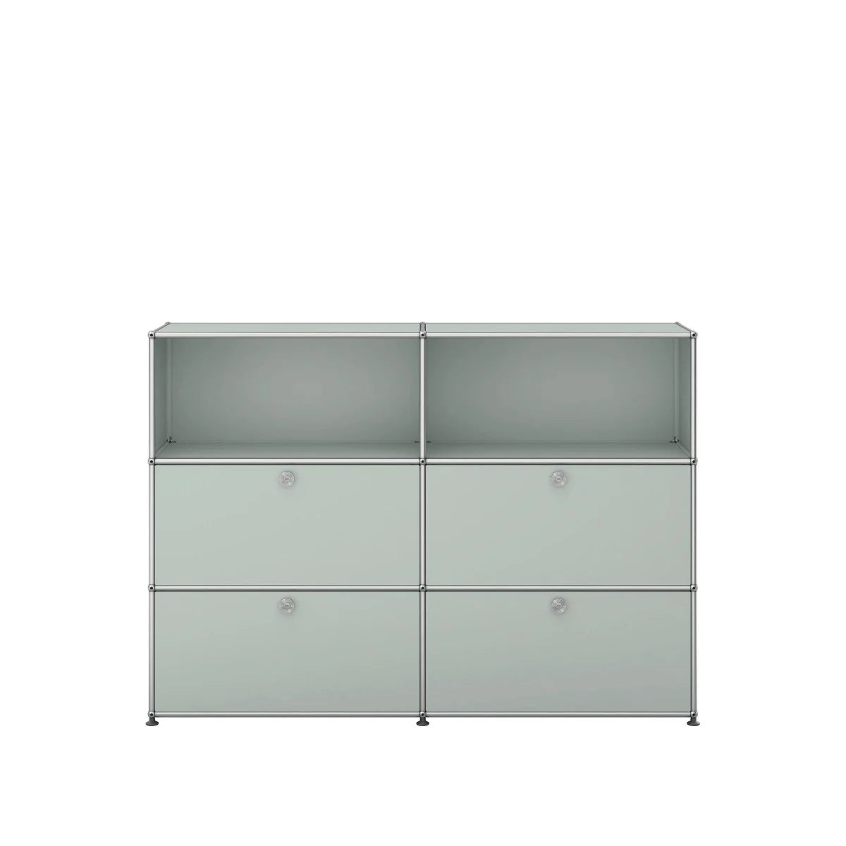 USM Haller Sideboard grau mit 4 Klapptüren