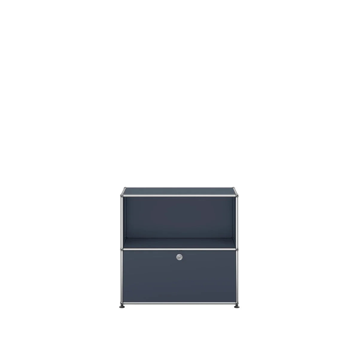 USM Haller Sideboard in Anthrazit, zeitloses Design, erweiterbares Modulsystem