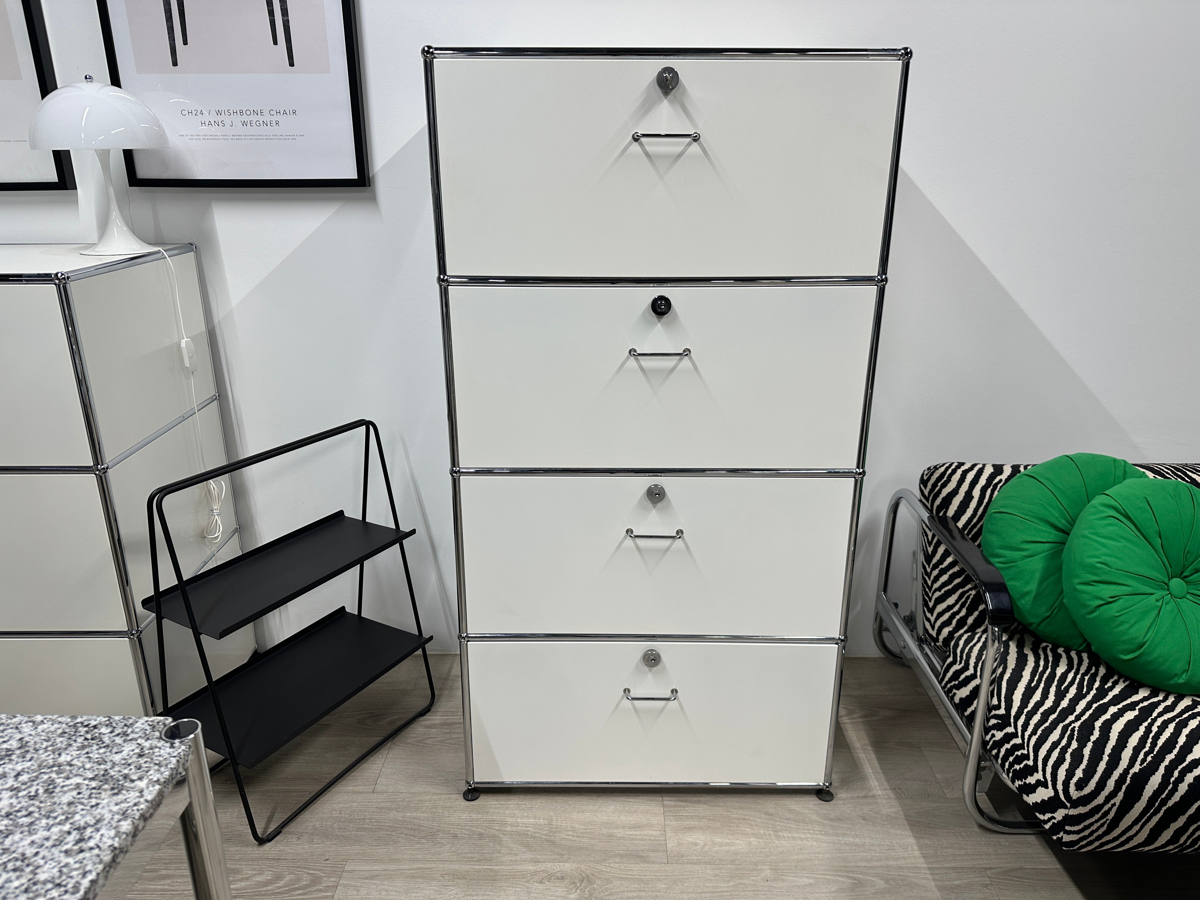 USM Haller Sideboard, 50 cm Tiefe, 1 Breit / 4 Hoch / 4 Ausziehtüren, sale