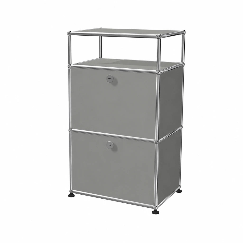 USM Haller Sideboard 1 x 50 cm Breit / 2 Hoch / 2 Klapptüren
