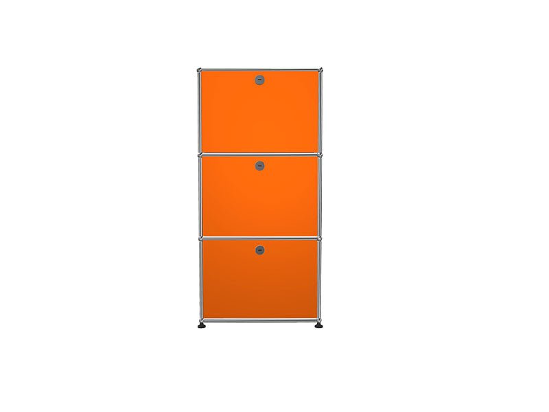 Reinorangenes USM Haller Sideboard