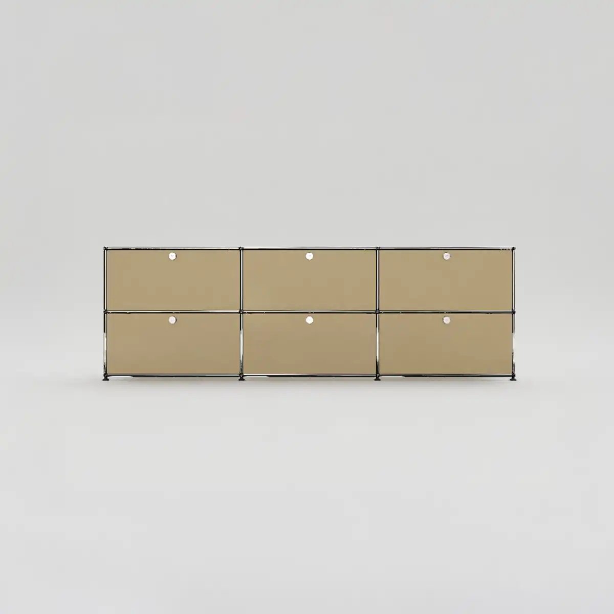 USM Haller Sideboard 3 Breit / 2 Hoch / 6 Klapptüren