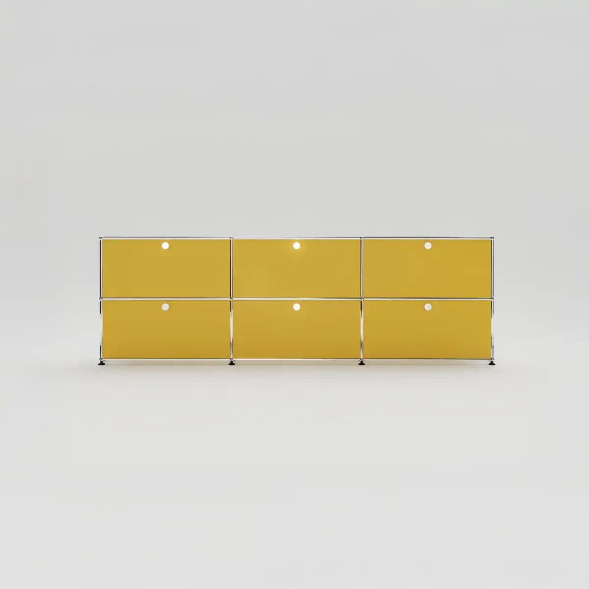 USM Haller Sideboard 3 Breit / 2 Hoch / 6 Klapptüren