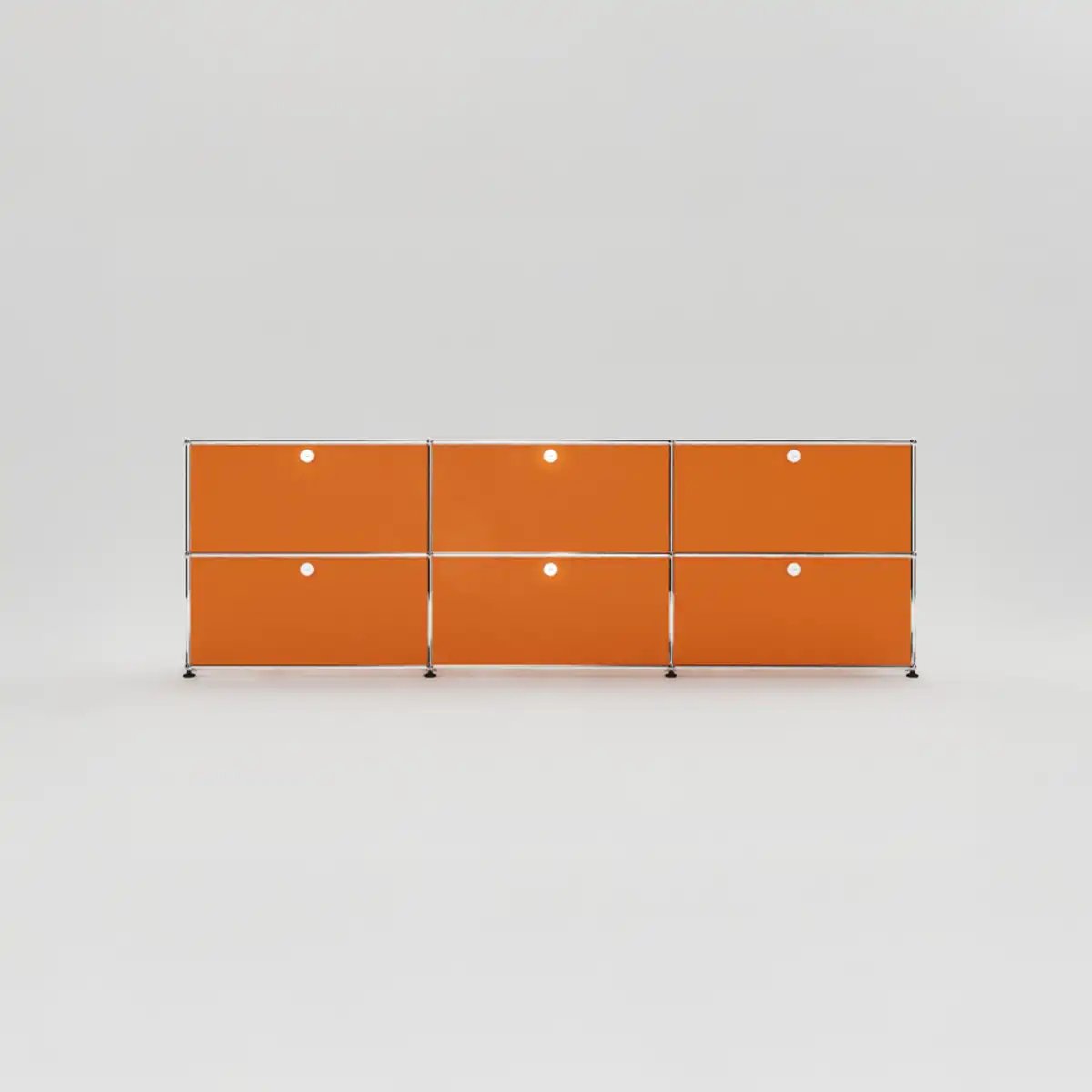 USM Haller Sideboard 3 Breit / 2 Hoch / 6 Klapptüren