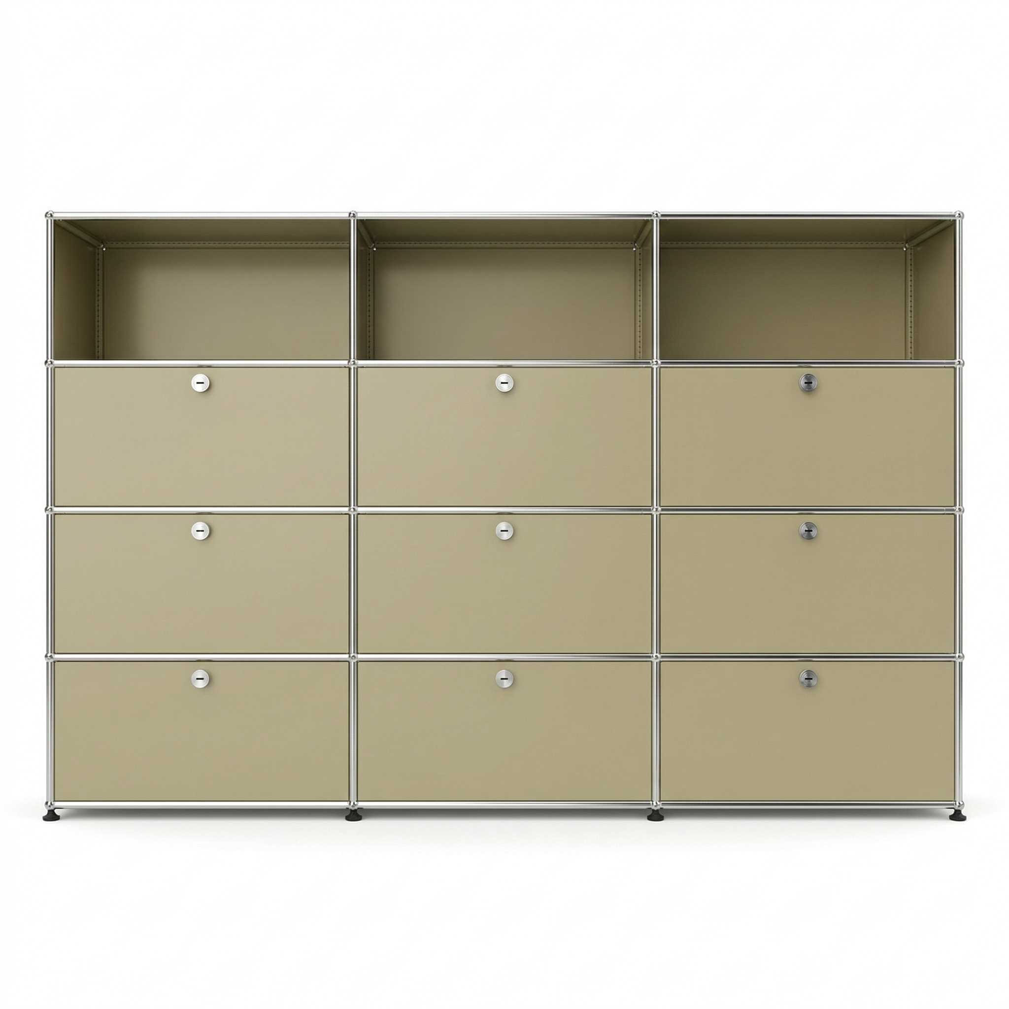 USM Haller Highboard 3 Breit / 4 Hoch / 9 Klapptüren