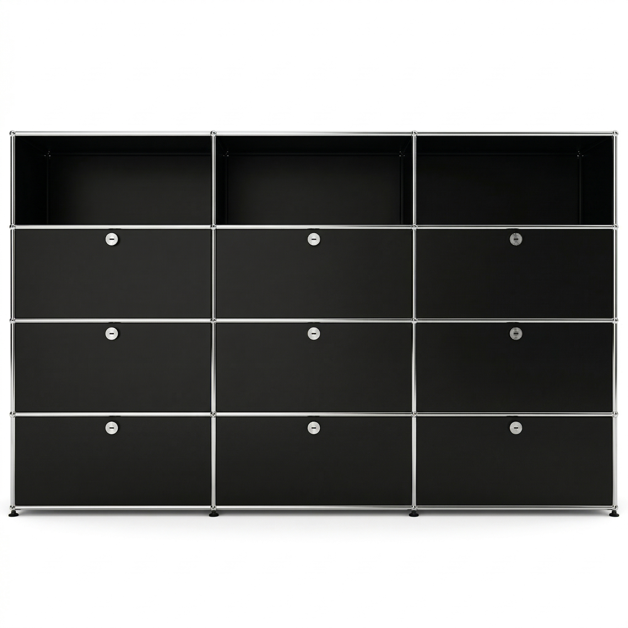 USM Haller Highboard 3 Breit / 4 Hoch / 9 Klapptüren