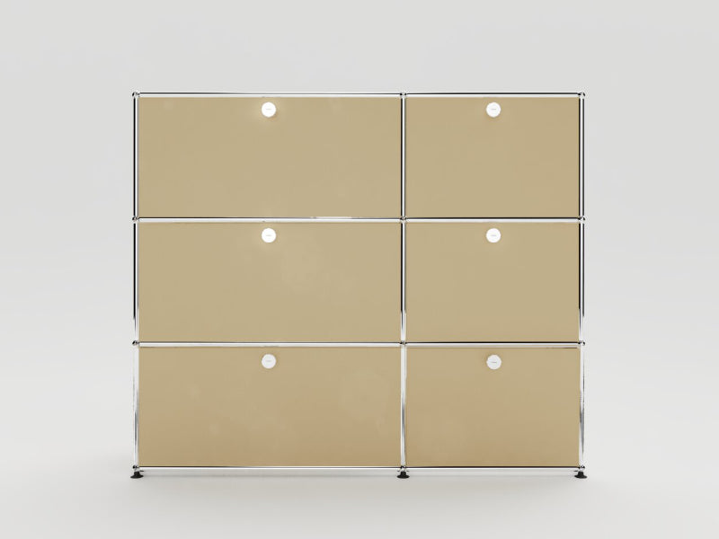 USM Haller Sideboard 1 1/2 Breit / 3 Hoch, 6 Klapptüren