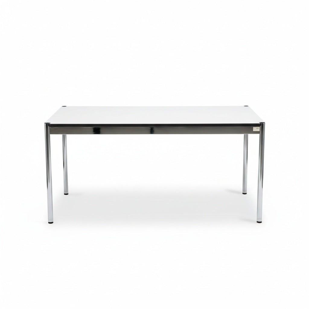 USM Haller Tisch 125x75 cm, Kunstharz, Perlgrau