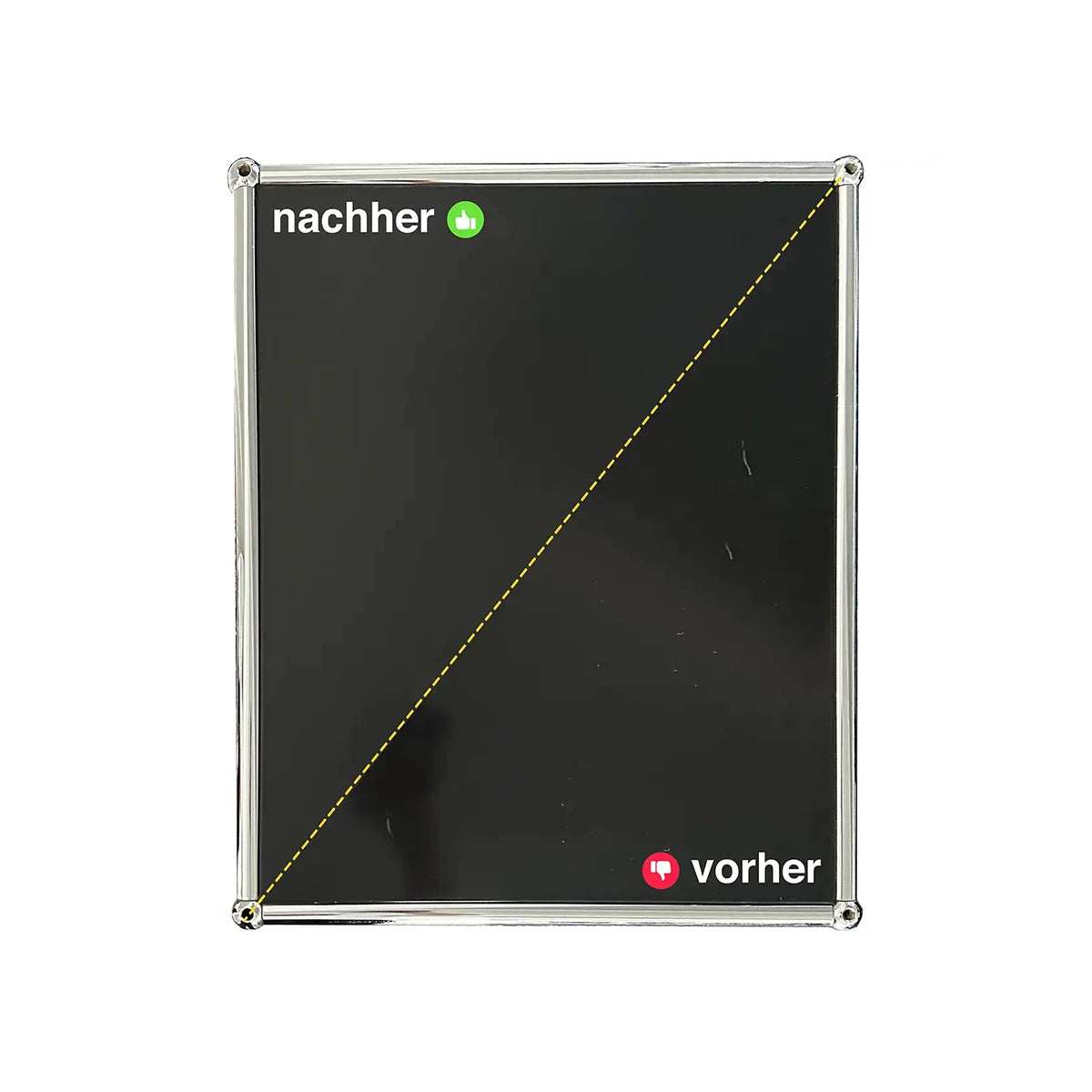 Viloma Schutzfolie für USM haller vorher und nachher Vergleich