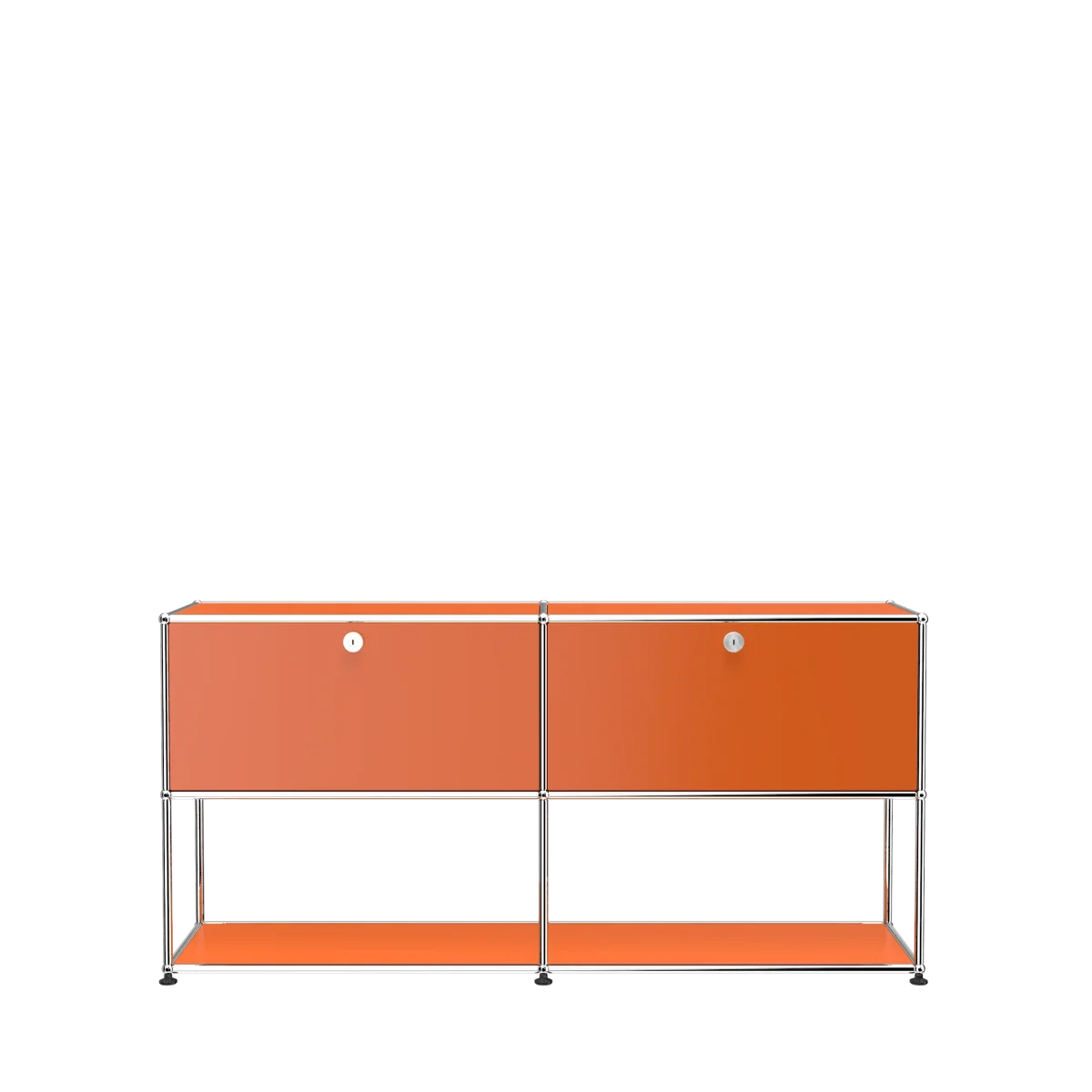 USM Haller Sideboard 2x2 in Reinorange