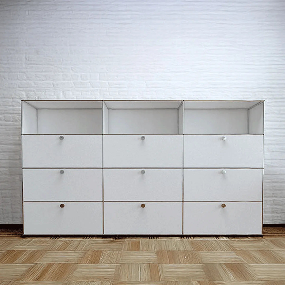 USM Haller Highboard in Weiß