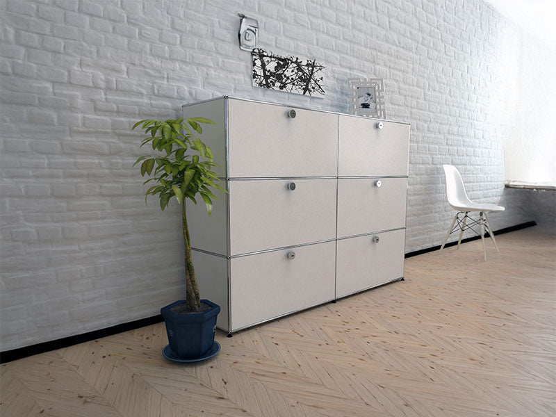 USM Haller Sideboard 2 Breit / 3 Hoch / 6 Klapptüren