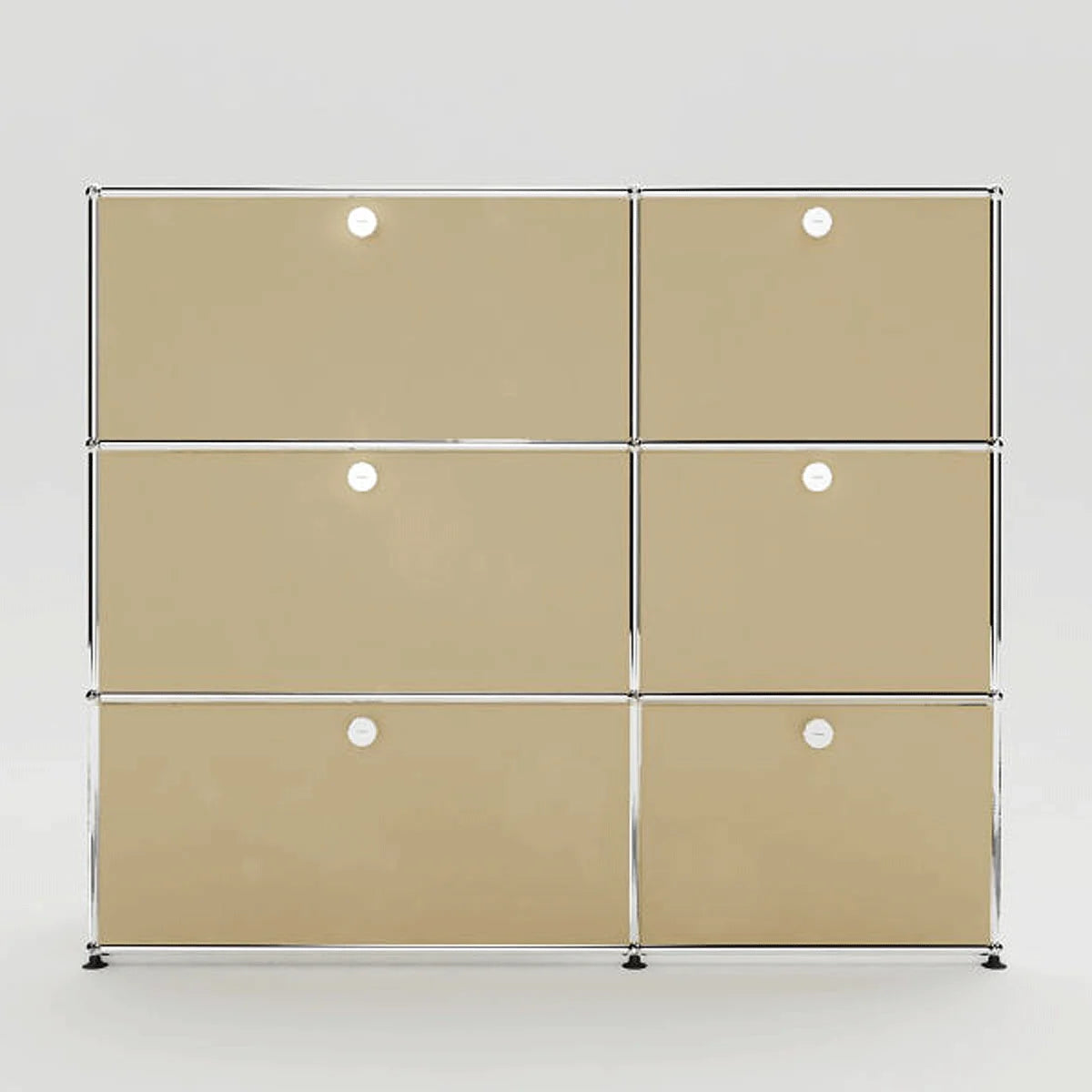 Beiges USM Haller Sideboard mit eleganter, geschlossener Front und langlebiger Qualität