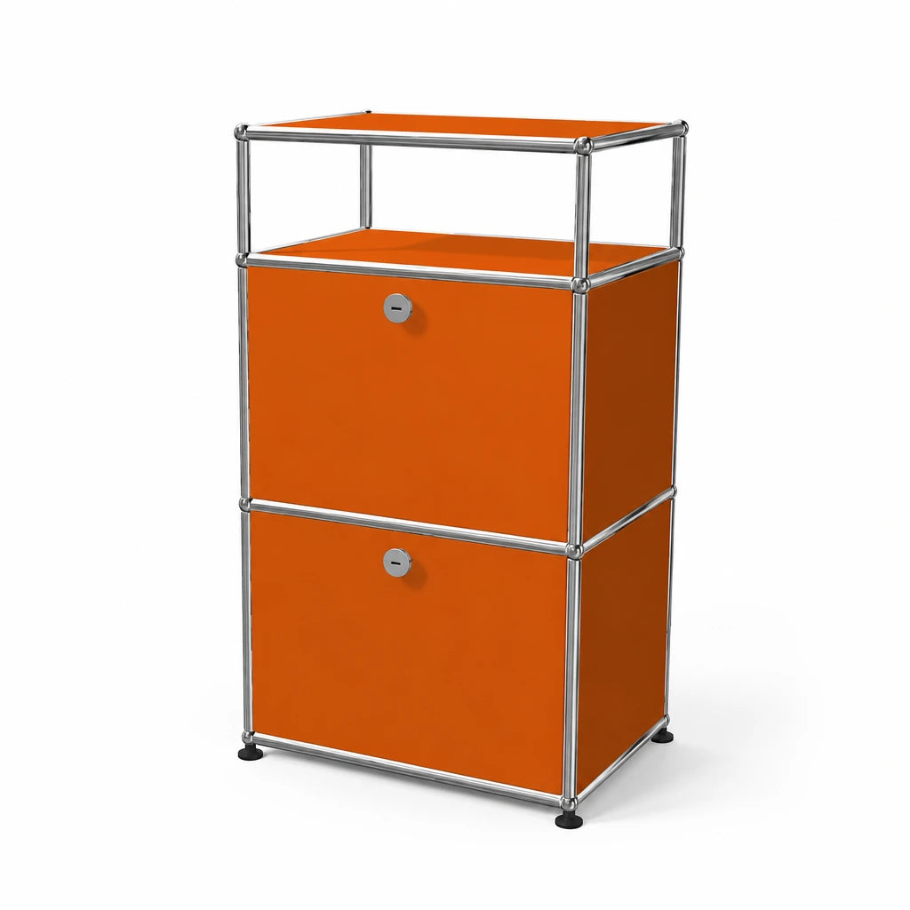 USM Haller Sideboard 1 x 50 cm Breit / 2 Hoch / 2 Klapptüren