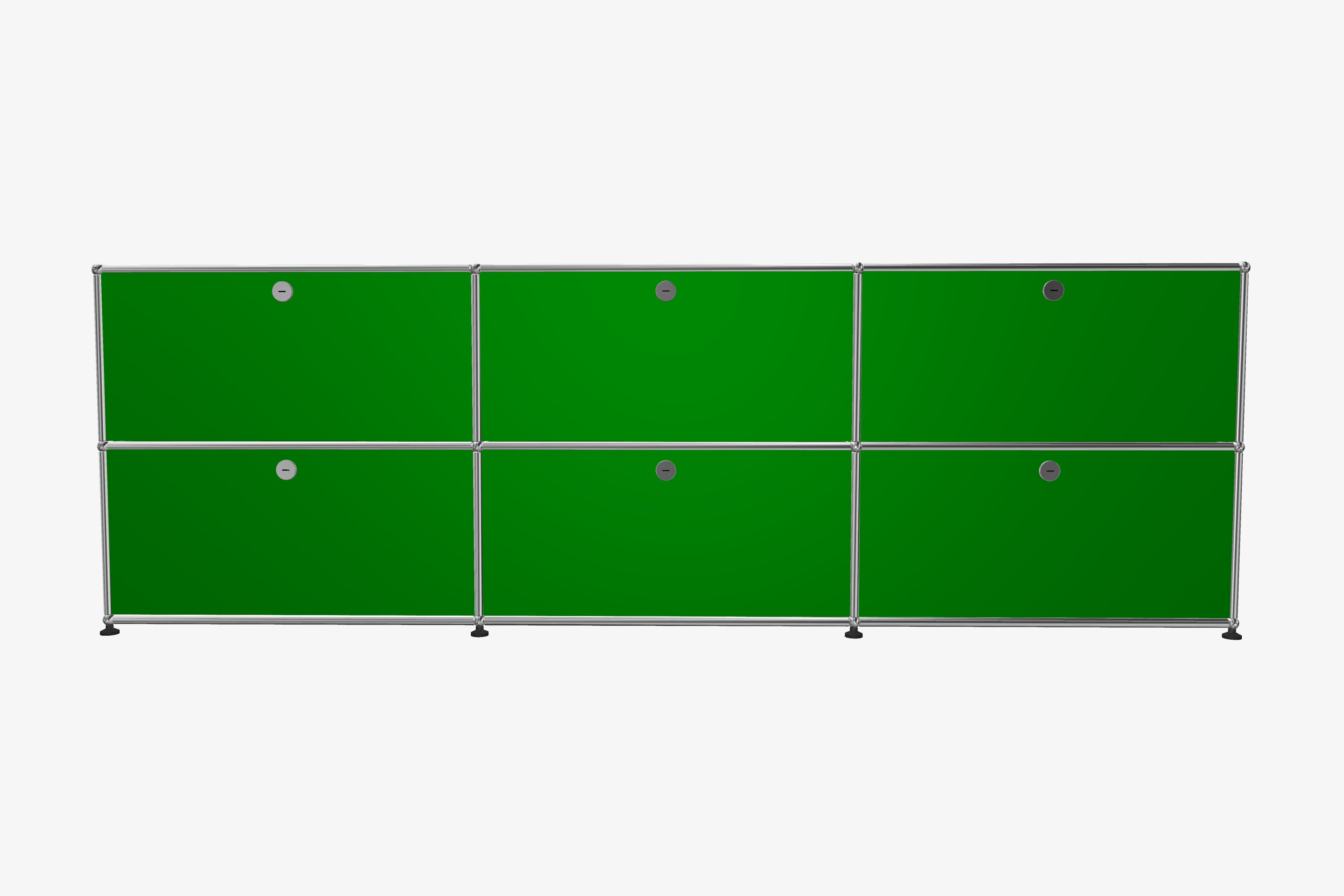 USM Haller Sideboard 3 Breit / 2 Hoch / 6 Klapptüren