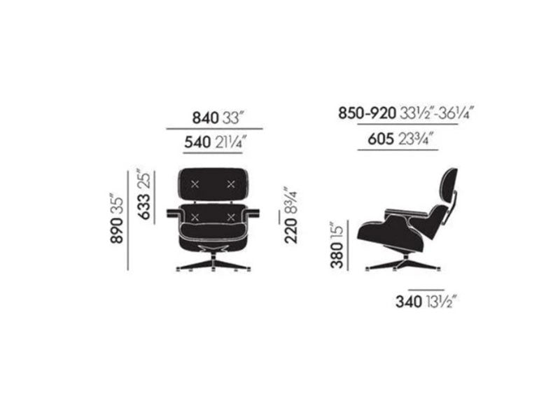 Lounge Chair & Ottoman