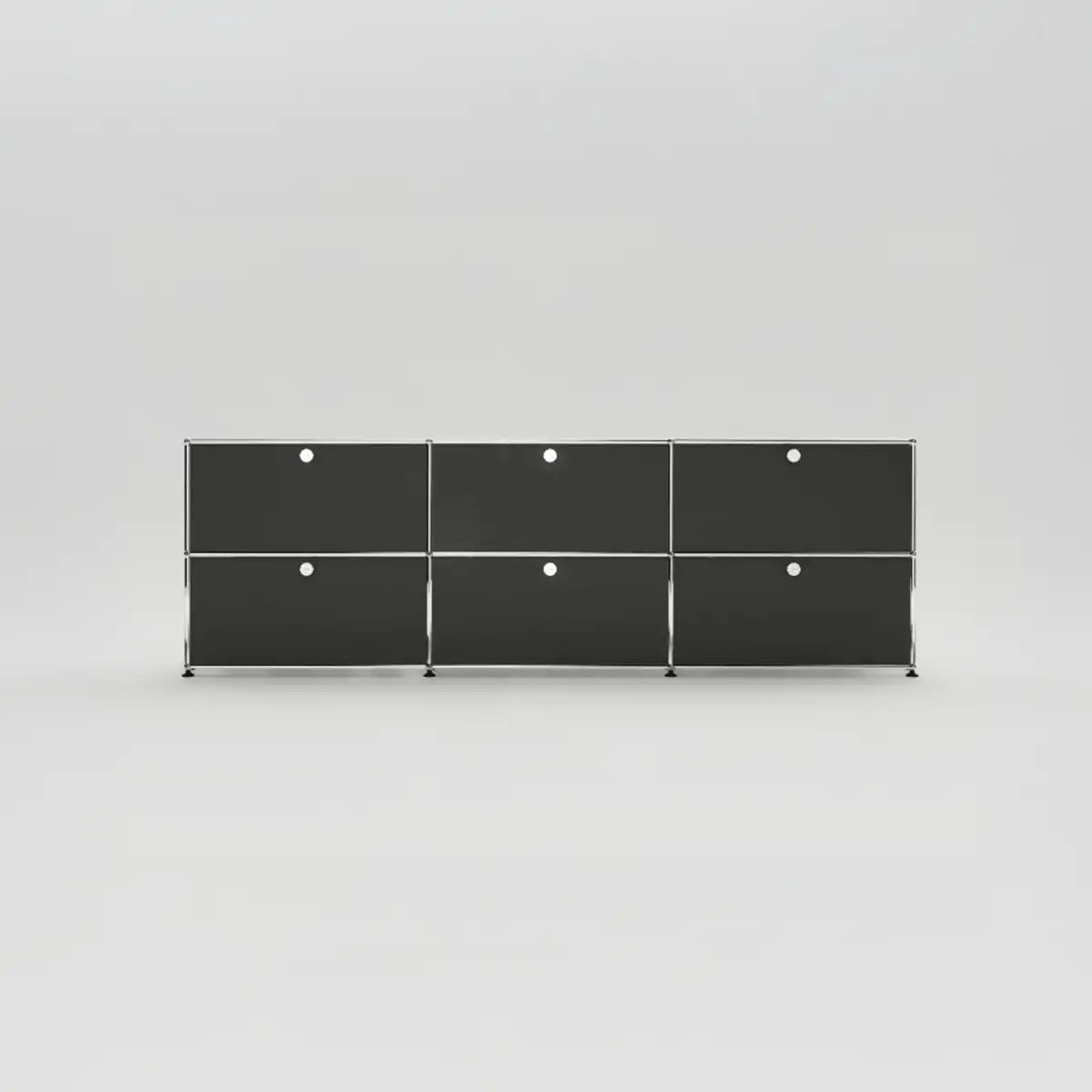 USM Haller Sideboard 3 Breit / 2 Hoch / 6 Klapptüren