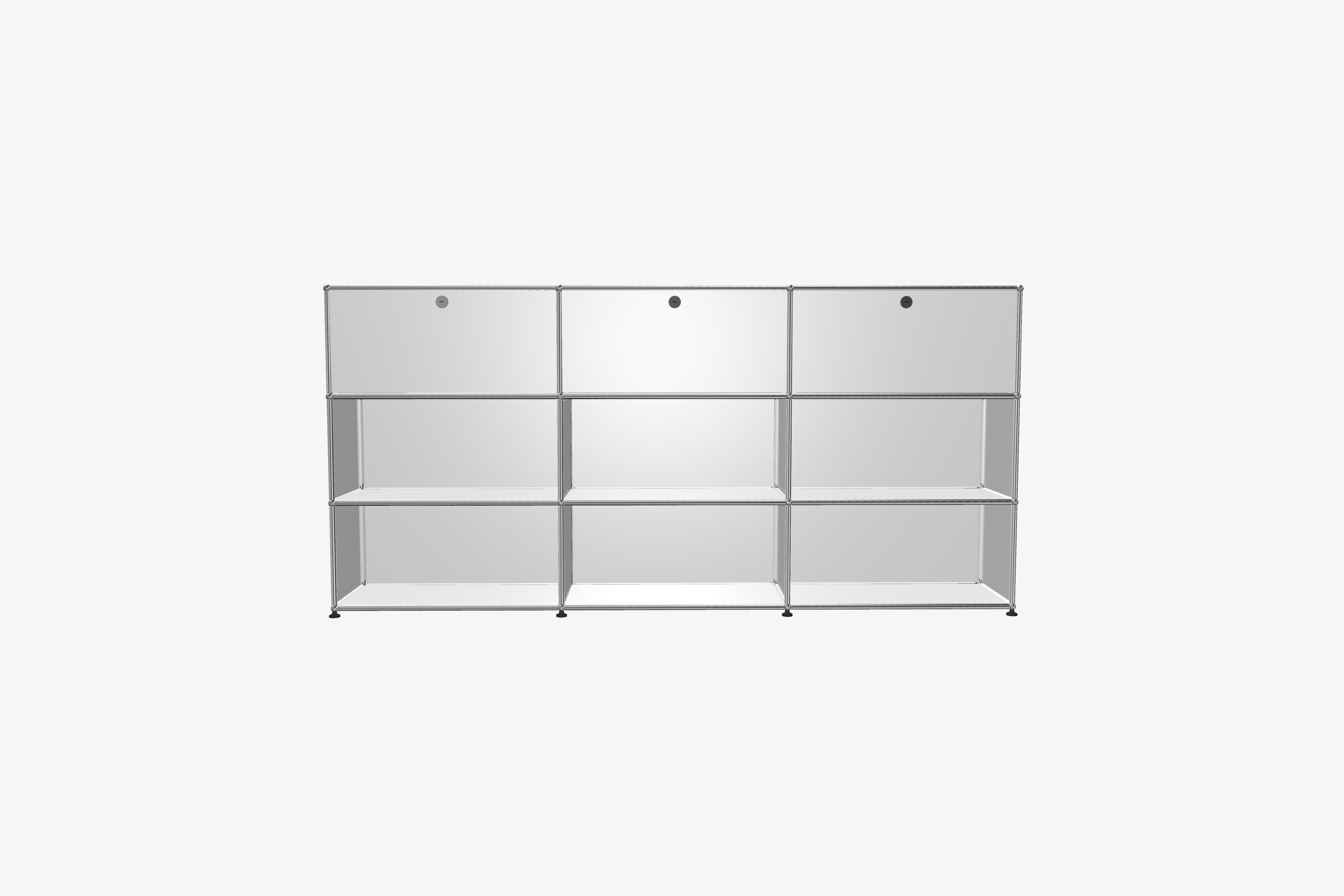 USM Haller Highboard 3 Breit / 3 Hoch / 3 Klapptüren