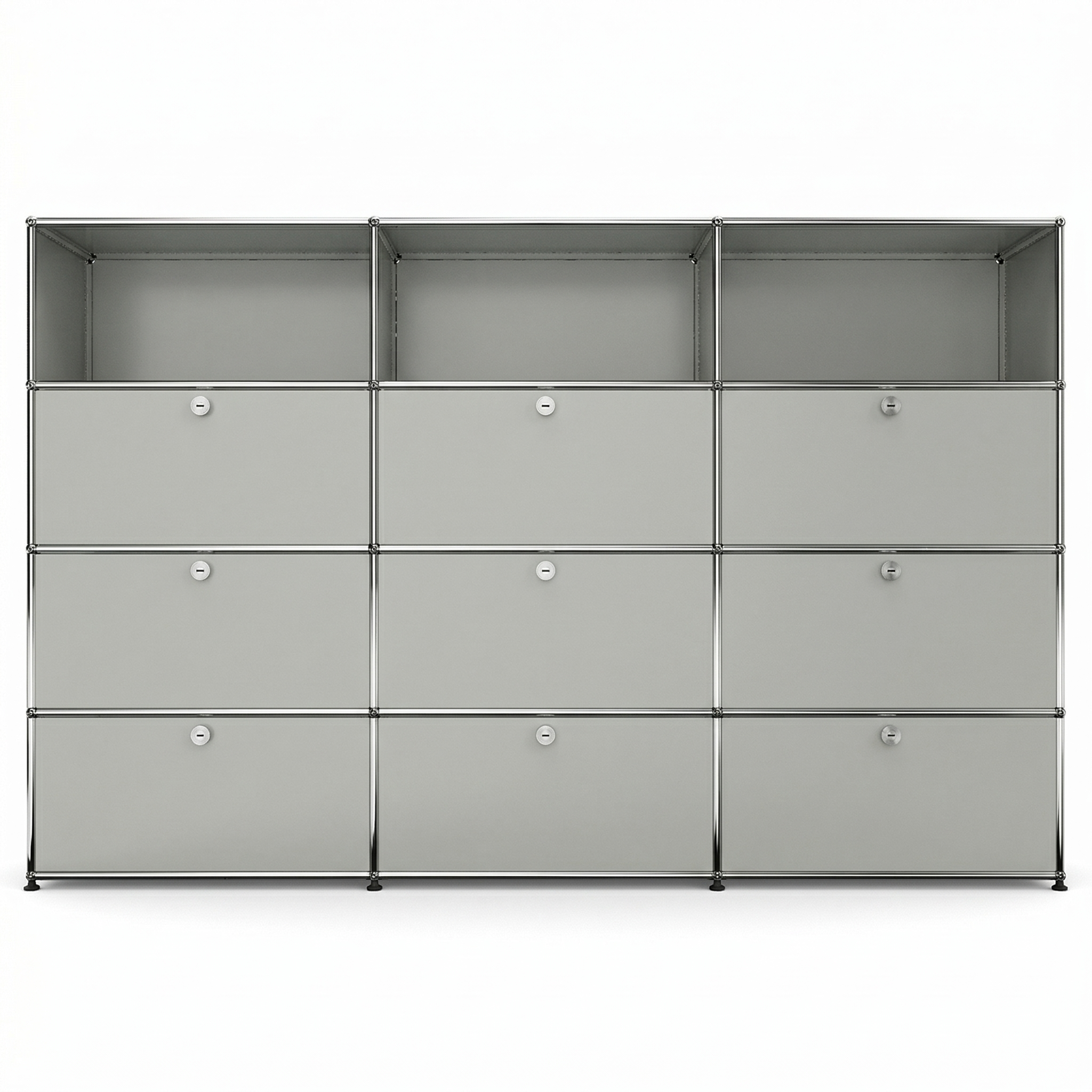 USM Haller Highboard 3 Breit / 4 Hoch / 9 Klapptüren