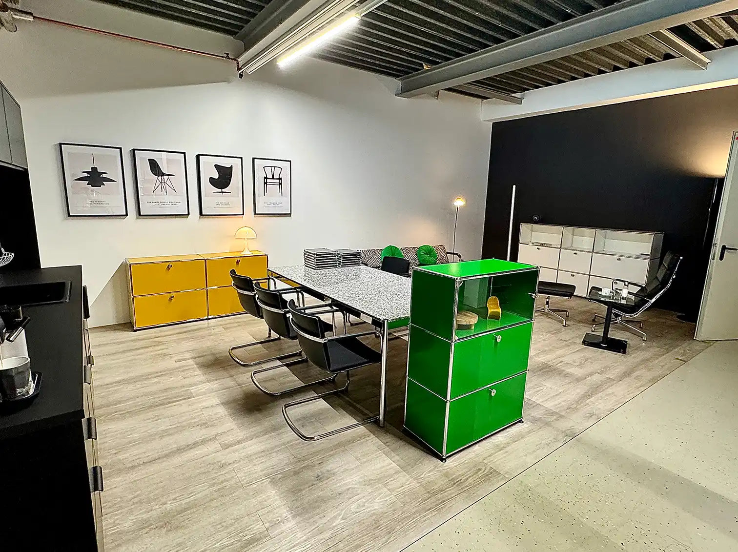 Showroom von USM Haller Produkten in Villingen Schwenningen im USM Markt