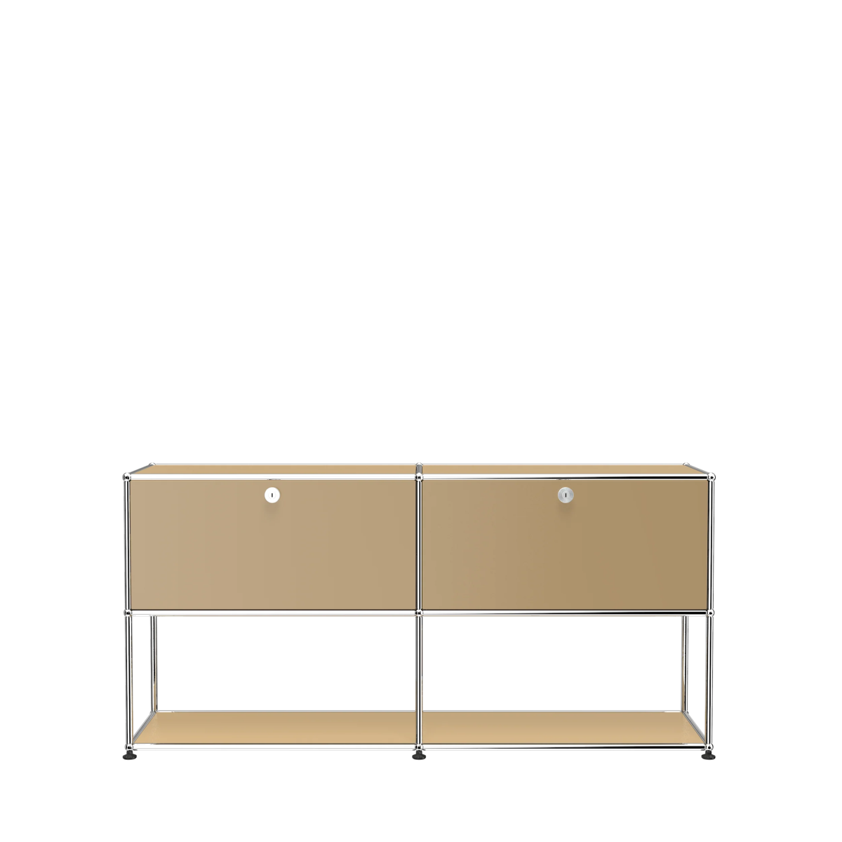 USM Haller Sideboard 2 Breit / 2 Hoch / 2 Klapptüren / unten frei
