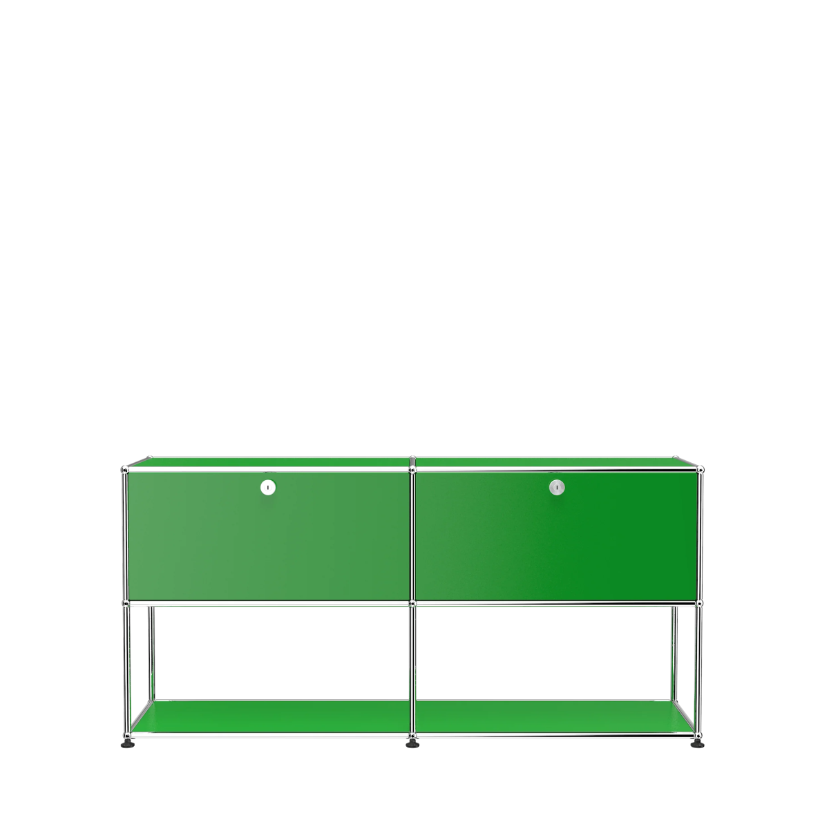 USM Haller Sideboard 2 Breit / 2 Hoch / 2 Klapptüren / unten frei