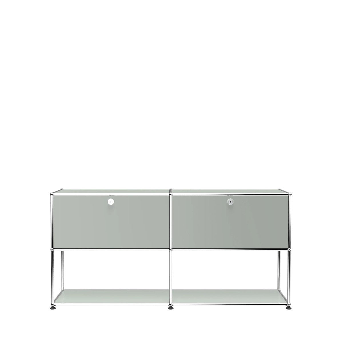 USM Haller Sideboard 2 Breit / 2 Hoch / 2 Klapptüren / unten frei