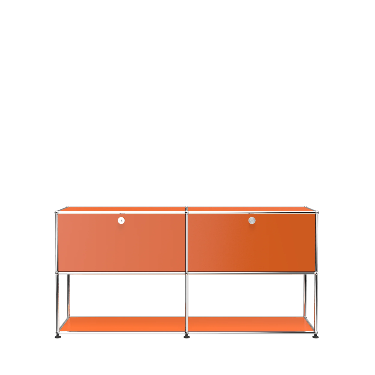 USM Haller Sideboard 2 Breit / 2 Hoch / 2 Klapptüren / unten frei