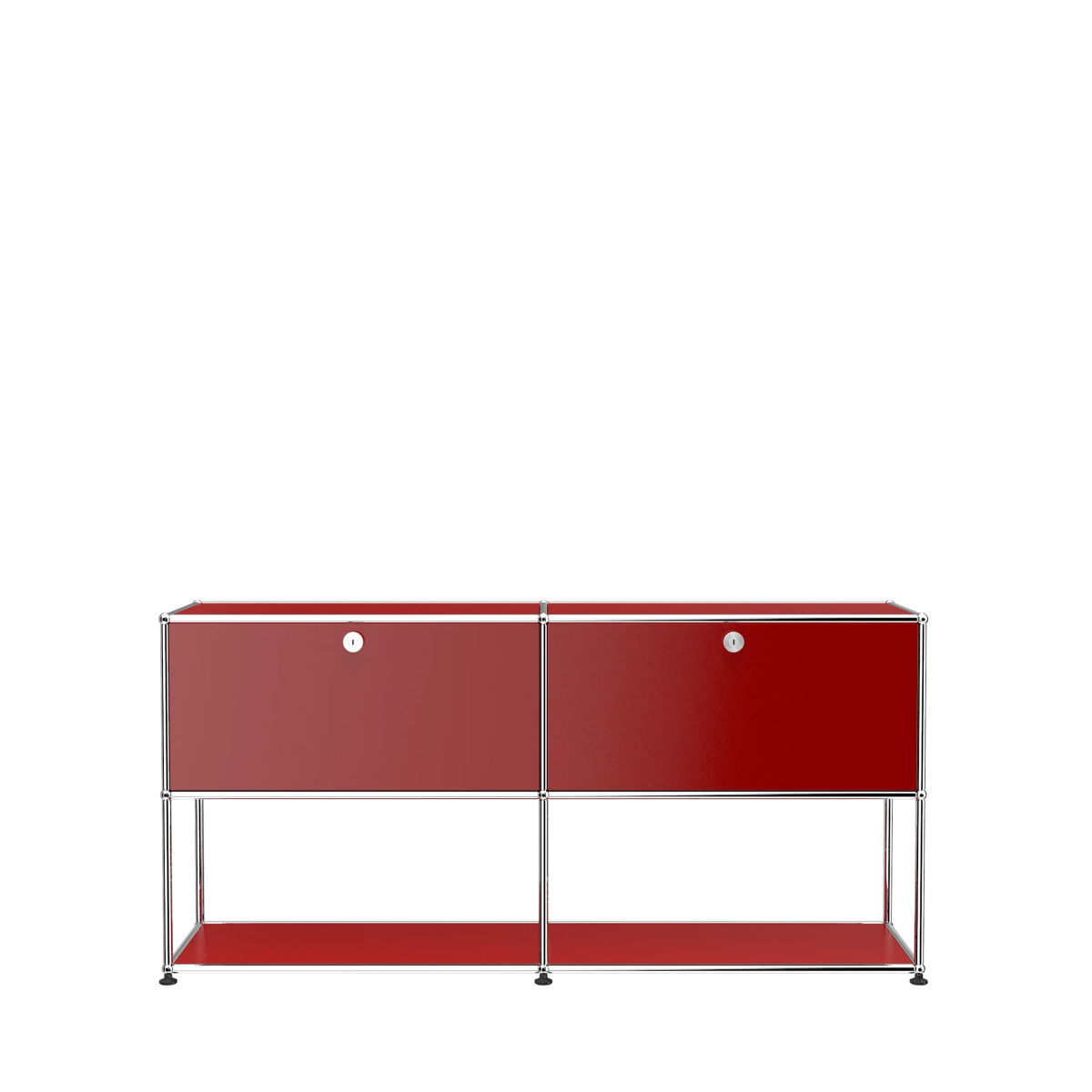USM Haller Sideboard 2 Breit / 2 Hoch / 2 Klapptüren / unten frei