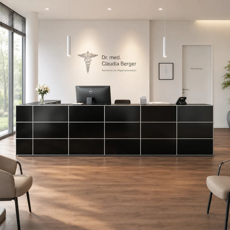 USM Haller Theke / Emfpangstheke