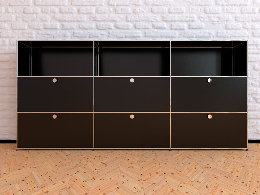 USM Haller Highboard 3 Breit / 3 Hoch / 6 Klapptüren