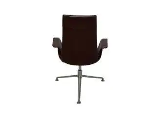 Walter Knoll FK Chair, Besucher Ledersessel, braun 