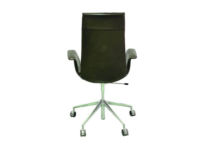 Walter Knoll FK Chair, Ledersessel, braun