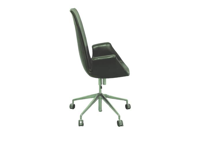 Walter Knoll FK Chair, Ledersessel, braun